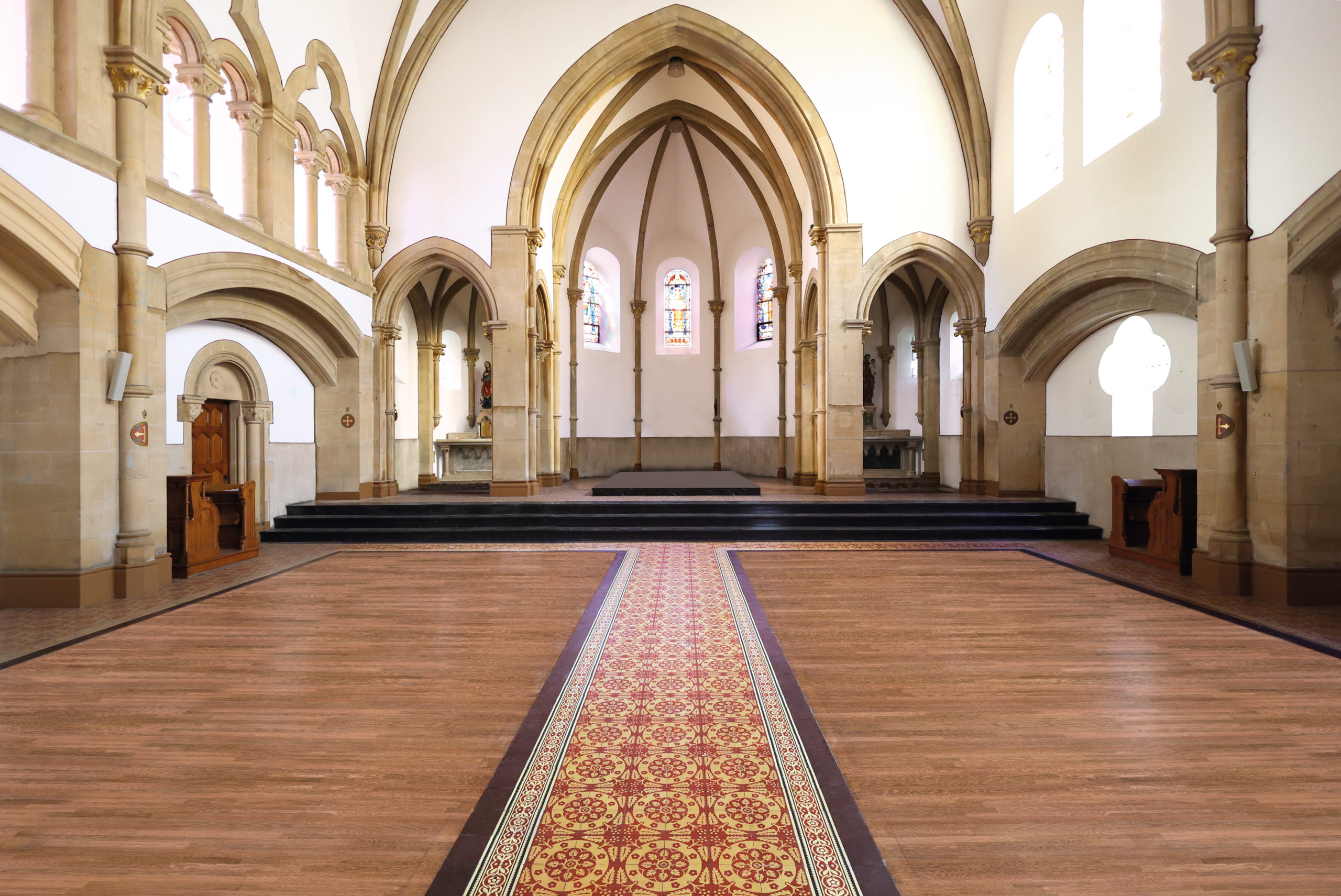 Chapelle Sainte-Blandine. 2023. Crédit Kosmo Communication